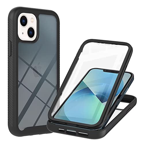 Dfjhure für iPhone 14 Plus Hülle 360 Grad Schutzhülle Stoßfest Panzerhülle Mit Eingebautem Displayschutz Outdoor Full Case Handyhülle für iPhone 14 Plus - Schwarz Dfjhure für iPhone 14 Plus Hülle 360 Grad Schutzhülle Stoßfest Panzerhülle Mit Eingebautem Displayschutz Outdoor Full Case Handyhülle für iPhone 14 Plus - Schwarz von Dfjhure