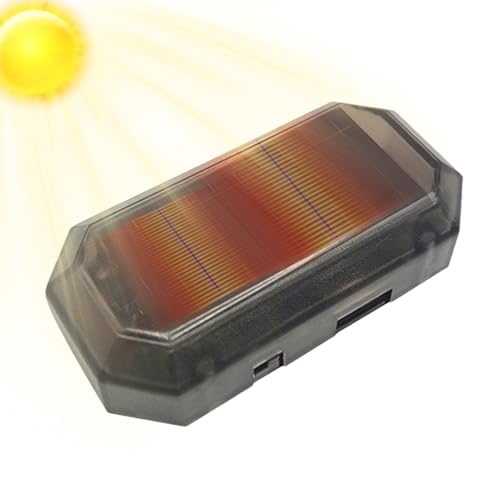 Dgayaeic Gefälschter Autoalarm, Fahrzeugsicherheitswarnalarm, solarbetrieben, kabellos, wasserdicht, tragbar, hohe Sichtbarkeit, Sicherheitslicht für Fahrzeug, Auto, LKW Dgayaeic Gefälschter Autoalarm, Fahrzeugsicherheitswarnalarm, solarbetrieben, kabellos, wasserdicht, tragbar, hohe Sichtbarkeit, Sicherheitslicht für Fahrzeug, Auto, LKW von Dgayaeic