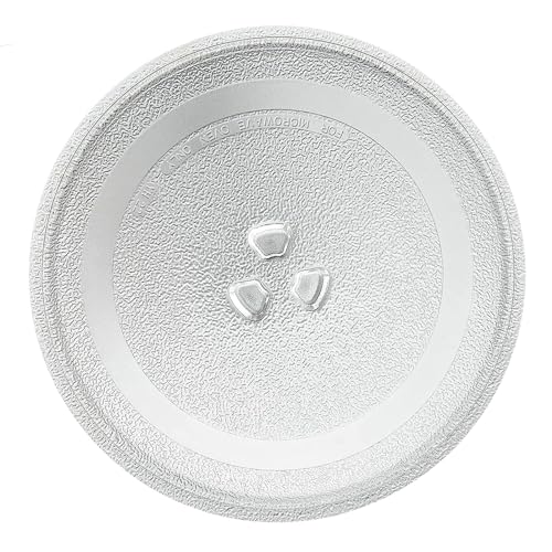 DiBaiHuiHomer Universeller Glas-Mikrowellenteller 24.5cm Ersatz, mit 3 Fixiernuten für sicheren Halt, geeignet für Mikrowellenherd, Ersatzteller für Drehteller in der Mikrowelle DiBaiHuiHomer Universeller Glas-Mikrowellenteller 24.5cm Ersatz, mit 3 Fixiernuten für sicheren Halt, geeignet für Mikrowellenherd, Ersatzteller für Drehteller in der Mikrowelle von DiBaiHuiHomer