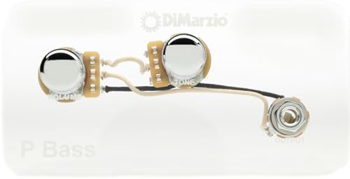 DiMarzio BW2100 P Bass Wiring Harness, vorverdrahtete Elektronik für P-Bass DiMarzio BW2100 P Bass Wiring Harness, vorverdrahtete Elektronik für P-Bass von DiMarzio