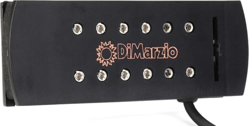 DiMarzio DP 138BK Virtual Acoustic Tonabnehmer, Schwarz, 4/4 von DiMarzio
