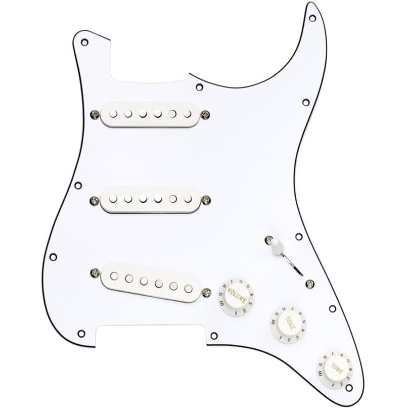 DiMarzio Paul Gilbert Injector Strat Replacement Pickguard slagplaat set DiMarzio Paul Gilbert Injector Strat Replacement Pickguard slagplaat set von DiMarzio