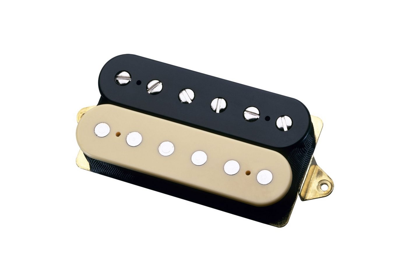 DiMarzio Tonabnehmer, (DP155F The Tone Zone F-Spaced Zebra), DP155F The Tone Zone F-Spaced Zebra - Humbucker Tonabnehmer für Gita von DiMarzio