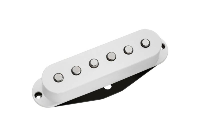 DiMarzio Tonabnehmer, (DP175S True Velvet Middle RWRP White, E-Gitarre Tonabnehmer, Single-Coil), DP175S True Velvet Middle RWRP White - Single Coil Tonabnehmer für von DiMarzio