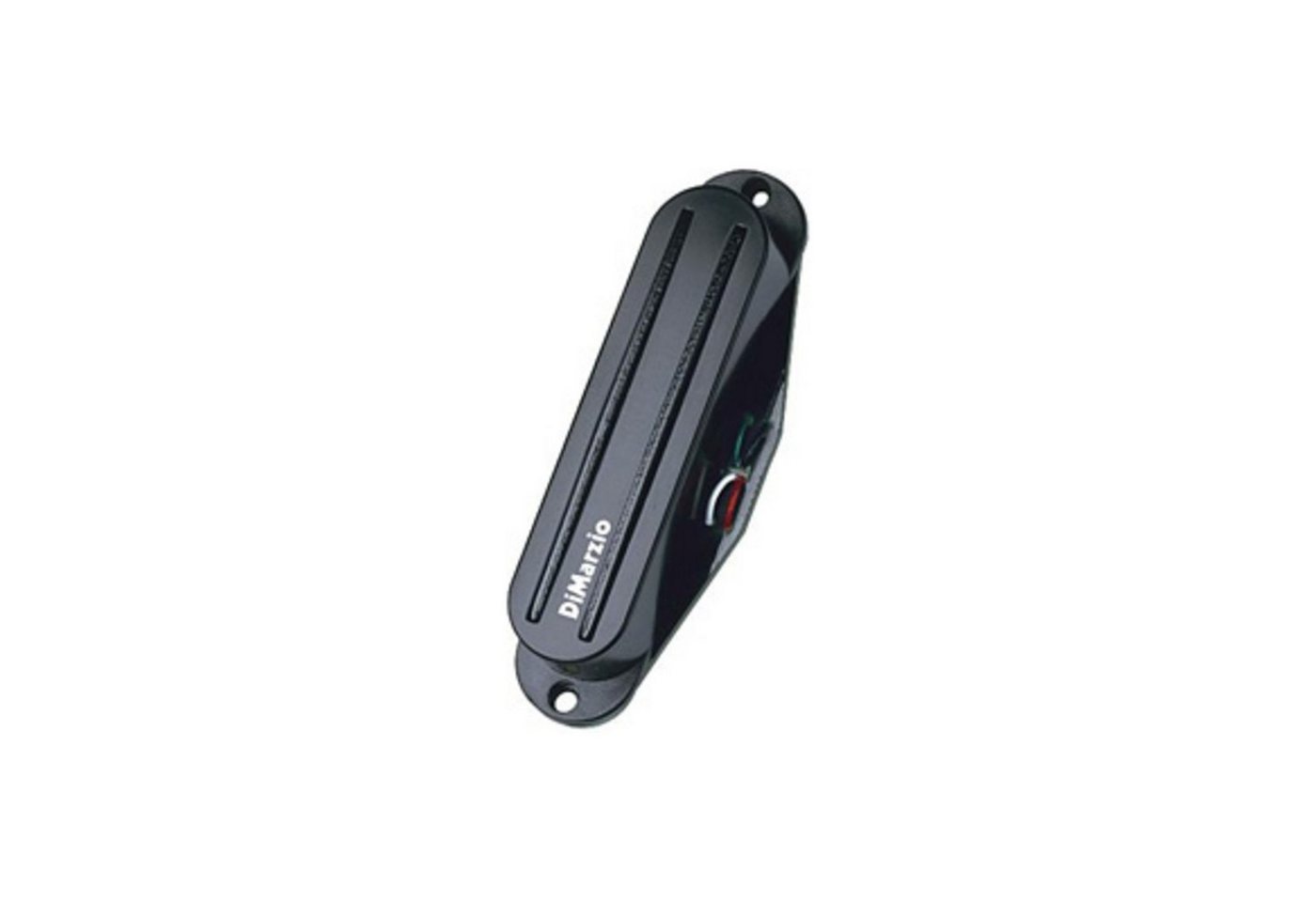 DiMarzio Tonabnehmer, (DP218 Super Distortion S Black, E-Gitarre Tonabnehmer, Humbucker im Single-Coil-Format), DP218 Super Distortion S Black - Humbucker Tonabnehmer für Gitarren von DiMarzio