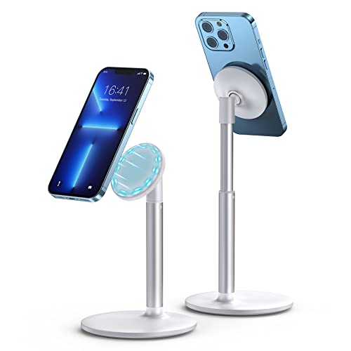 DiTouch Mag-Safe Stand Höhen Und Winkelverstellbarer Handy Wtänder mit Metallring Kompatibel mit i-Phone 16 15 14 13 12 Pro Max und Mag-Safe Hülle, Galaxy S24 Ultra S24, Weiß Mag-Safe Ständer DiTouch Mag-Safe Stand Höhen Und Winkelverstellbarer Handy Wtänder mit Metallring Kompatibel mit i-Phone 16 15 14 13 12 Pro Max und Mag-Safe Hülle, Galaxy S24 Ultra S24, Weiß Mag-Safe Ständer von DiTouch