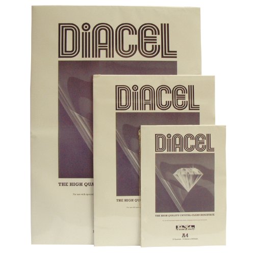 Diacel A3 297 x 420 mm, 115 Mikron Acetatfolie (50 Stück) von Diacel