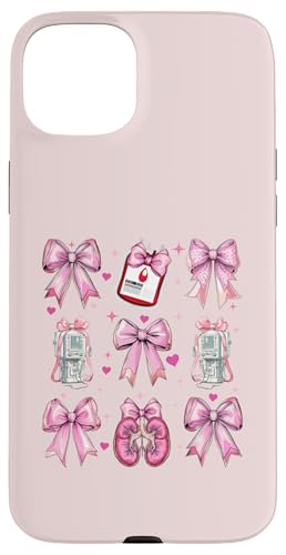 Coquette Bow Dialyse-Techniker Dialyse-Techniker Mädchen Mama Hülle für iPhone 15 Plus Coquette Bow Dialyse-Techniker Dialyse-Techniker Mädchen Mama Hülle für iPhone 15 Plus von Dialysis Nurse Appreciation Nephrology Gifts