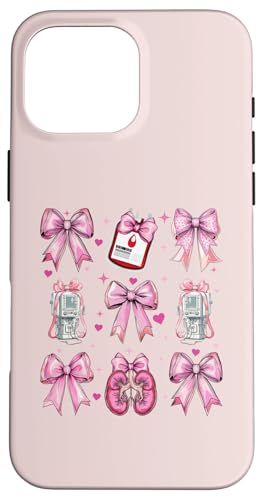 Coquette Bow Dialyse-Techniker Dialyse-Techniker Mädchen Mama Hülle für iPhone 16 Pro Max Coquette Bow Dialyse-Techniker Dialyse-Techniker Mädchen Mama Hülle für iPhone 16 Pro Max von Dialysis Nurse Appreciation Nephrology Gifts