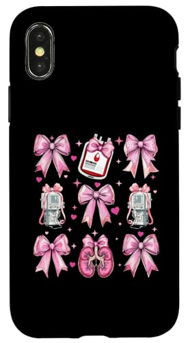 Coquette Bow Dialyse-Techniker Dialyse-Techniker Mädchen Mama Hülle für iPhone X/XS Coquette Bow Dialyse-Techniker Dialyse-Techniker Mädchen Mama Hülle für iPhone X/XS von Dialysis Nurse Appreciation Nephrology Gifts
