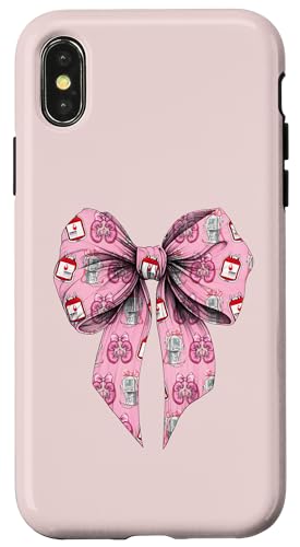 Coquette Bow Dialyse-Techniker Dialyse-Techniker Mädchen Mama Hülle für iPhone X/XS Coquette Bow Dialyse-Techniker Dialyse-Techniker Mädchen Mama Hülle für iPhone X/XS von Dialysis Nurse Appreciation Nephrology Gifts