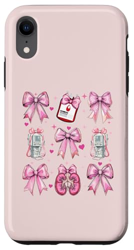 Coquette Bow Dialyse-Techniker Dialyse-Techniker Mädchen Mama Hülle für iPhone XR Coquette Bow Dialyse-Techniker Dialyse-Techniker Mädchen Mama Hülle für iPhone XR von Dialysis Nurse Appreciation Nephrology Gifts