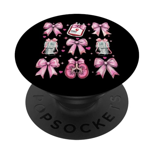 Coquette Bow Dialyse-Techniker Dialyse-Techniker Mädchen Mama PopSockets Klebender PopGrip Coquette Bow Dialyse-Techniker Dialyse-Techniker Mädchen Mama PopSockets Klebender PopGrip von Dialysis Nurse Appreciation Nephrology Gifts