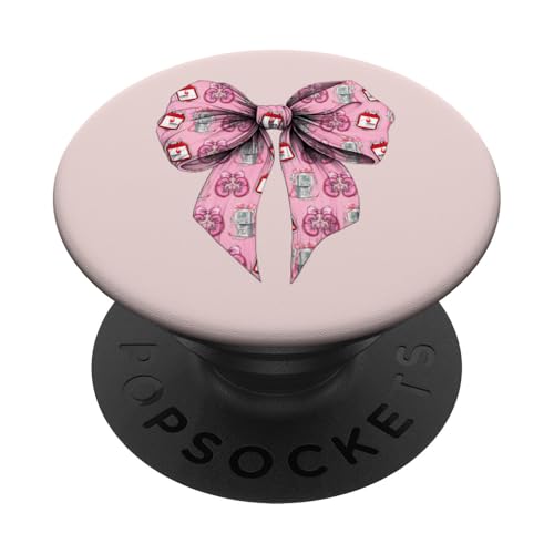 Coquette Bow Dialyse-Techniker Dialyse-Techniker Mädchen Mama PopSockets Klebender PopGrip Coquette Bow Dialyse-Techniker Dialyse-Techniker Mädchen Mama PopSockets Klebender PopGrip von Dialysis Nurse Appreciation Nephrology Gifts