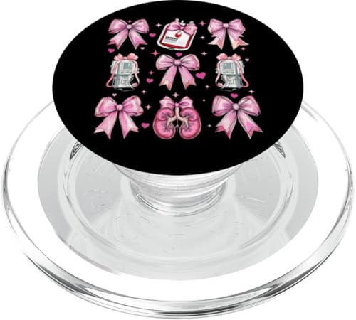 Coquette Bow Dialyse-Techniker Dialyse-Techniker Mädchen Mama PopSockets PopGrip für MagSafe Coquette Bow Dialyse-Techniker Dialyse-Techniker Mädchen Mama PopSockets PopGrip für MagSafe von Dialysis Nurse Appreciation Nephrology Gifts