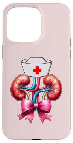 Kokette Bogen Dialyse Krankenschwester Dialyse Techniker Mädchen Mama Hülle für iPhone 15 Pro Max von Dialysis Nurse Appreciation Nephrology Gifts