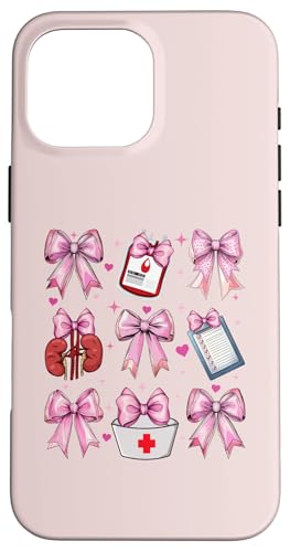 Kokette Bogen Dialyse Krankenschwester Dialyse Techniker Mädchen Mama Hülle für iPhone 16 Pro Max Kokette Bogen Dialyse Krankenschwester Dialyse Techniker Mädchen Mama Hülle für iPhone 16 Pro Max von Dialysis Nurse Appreciation Nephrology Gifts