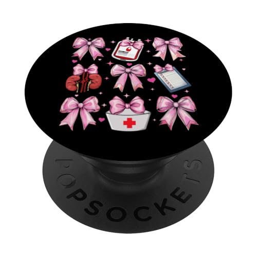 Kokette Bogen Dialyse Krankenschwester Dialyse Techniker Mädchen Mama PopSockets Klebender PopGrip Kokette Bogen Dialyse Krankenschwester Dialyse Techniker Mädchen Mama PopSockets Klebender PopGrip von Dialysis Nurse Appreciation Nephrology Gifts