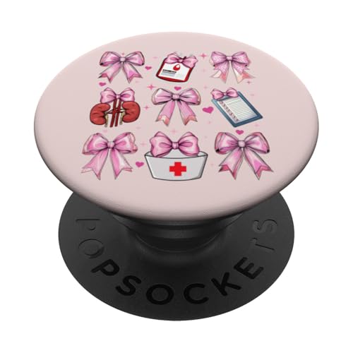 Kokette Bogen Dialyse Krankenschwester Dialyse Techniker Mädchen Mama PopSockets Klebender PopGrip Kokette Bogen Dialyse Krankenschwester Dialyse Techniker Mädchen Mama PopSockets Klebender PopGrip von Dialysis Nurse Appreciation Nephrology Gifts
