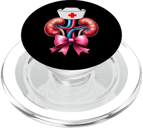 Kokette Bogen Dialyse Krankenschwester Dialyse Techniker Mädchen Mama PopSockets PopGrip für MagSafe Kokette Bogen Dialyse Krankenschwester Dialyse Techniker Mädchen Mama PopSockets PopGrip für MagSafe von Dialysis Nurse Appreciation Nephrology Gifts