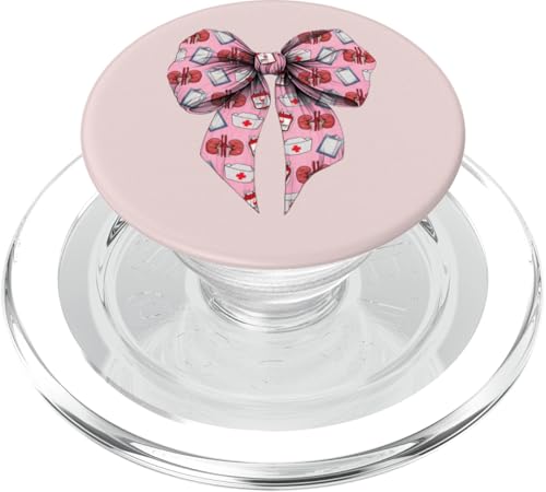 Kokette Bogen Dialyse Krankenschwester Dialyse Techniker Mädchen Mama PopSockets PopGrip für MagSafe Kokette Bogen Dialyse Krankenschwester Dialyse Techniker Mädchen Mama PopSockets PopGrip für MagSafe von Dialysis Nurse Appreciation Nephrology Gifts