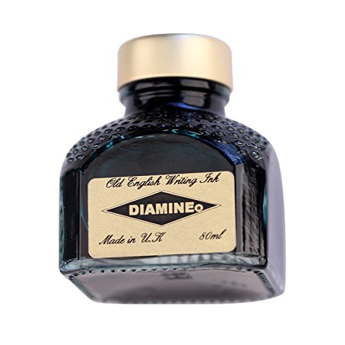 Diamine Füllfederhalter-Tinte, 80 ml, Türkis Delamere Green von Diamine