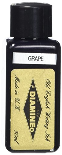 Diamine Ink,Grape,Traube,Violett,Lila,Tinte für Füllfederhalter,30 ml von Diamine