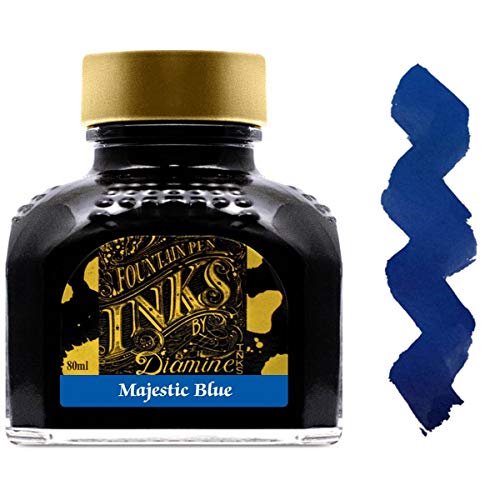 Diamine Majestic Blue Tintenglas 80ml von Diamine