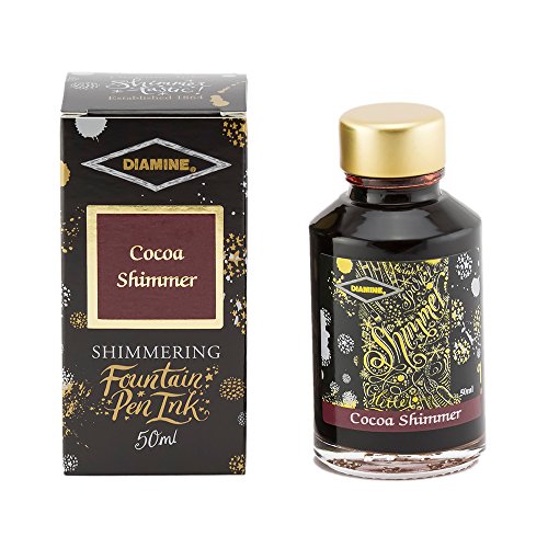 Diamine - Schimmernde Füllhalter-Tinte, Cocoa Shimmer 50ml von Diamine