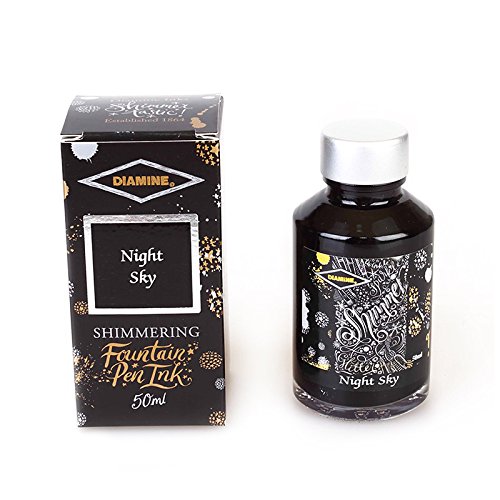 Diamine - Schimmernde Füllhalter-Tinte, Night Sky 50ml von Diamine