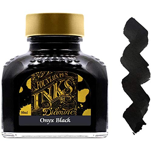 Diamine Tinte Flasche Onyx schwarz von Diamine