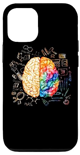 Hülle für iPhone 13 Pro Colorful Brain - Science And Art - Neuroscience Neurologist von Diamond Deals LLC