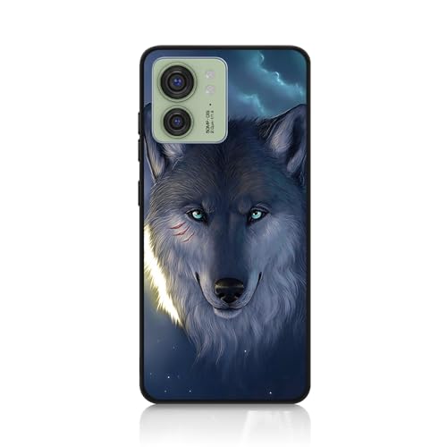 DiaryTown Hülle Kompatibel mit Motorola Edge 40 Hülle Silikon mit Tier Muster Motiv Handyhülle Ultra Dünn Schwarz Case Cover Kratzfest Stoßfeste Kameraschutz Schutzhülle für Edge 40 - Weißer Wolf DiaryTown Hülle Kompatibel mit Motorola Edge 40 Hülle Silikon mit Tier Muster Motiv Handyhülle Ultra Dünn Schwarz Case Cover Kratzfest Stoßfeste Kameraschutz Schutzhülle für Edge 40 - Weißer Wolf von DiaryTown