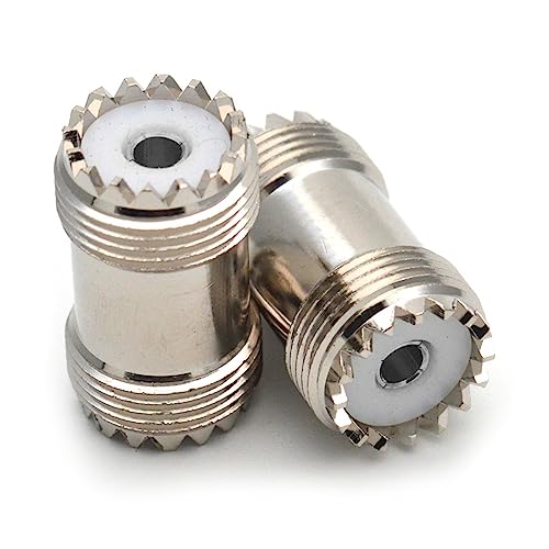 Diarypiece 2 Stück UHF SL16 UHF SO239 PL-259 Koaxialadapter UHF UHF Stecker Koaxialadapter Diarypiece 2 Stück UHF SL16 UHF SO239 PL-259 Koaxialadapter UHF UHF Stecker Koaxialadapter von Diarypiece