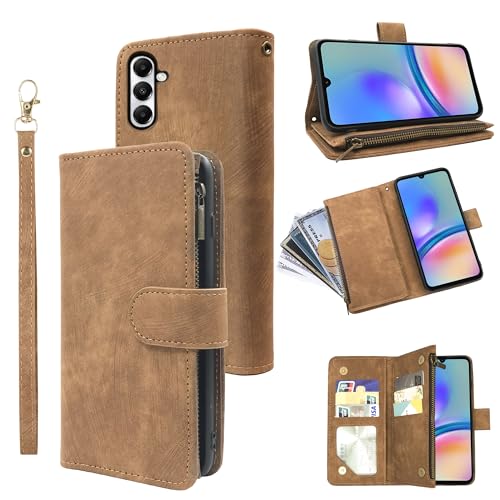 Dibosom Schutzhülle für Samsung Galaxy S25 5G, mit Handschlaufe, Umhängeband und Premium-Vintage-Leder, Flip-Kreditkartenhalter, Ständer, Zubehör, Handyhülle, für S 24, 24S, 25, 25S, G5, Damen und Dibosom Schutzhülle für Samsung Galaxy S25 5G, mit Handschlaufe, Umhängeband und Premium-Vintage-Leder, Flip-Kreditkartenhalter, Ständer, Zubehör, Handyhülle, für S 24, 24S, 25, 25S, G5, Damen und von Dibosom