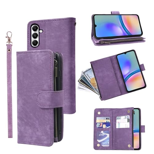 Dibosom Schutzhülle für Samsung Galaxy S25 Plus, S24+, S25+, 5G, mit Handschlaufe, Umhängeband und Premium-Vintage-Leder, Flip-Kreditkartenhalter, Ständer, Zubehör, Handyhülle für S25Plus 25S 25+ Dibosom Schutzhülle für Samsung Galaxy S25 Plus, S24+, S25+, 5G, mit Handschlaufe, Umhängeband und Premium-Vintage-Leder, Flip-Kreditkartenhalter, Ständer, Zubehör, Handyhülle für S25Plus 25S 25+ von Dibosom