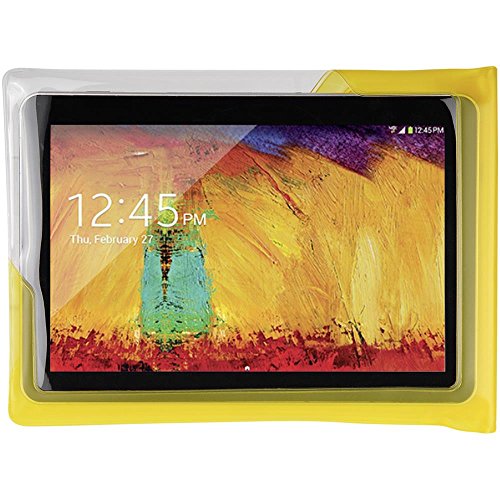 DiCAPac WP-T20 Tablet Schutzhülle mit 25cm Touchscreen in gelb von DicaPac
