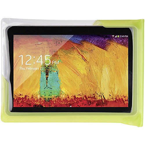 DiCAPac WP-T20 Tablet Schutzhülle mit 25cm Touchscreen in grün von DicaPac