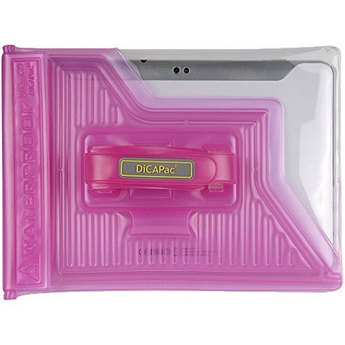 DiCAPac WP-T20 Tablet Schutzhülle mit 25cm Touchscreen in pink von DicaPac