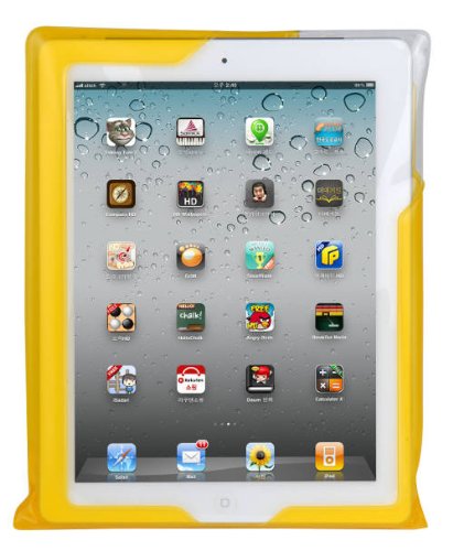 DiCAPac wp-i20 – Wasserdichtes Etui für iPad 1/2/3/4 – Gelb von DicaPac