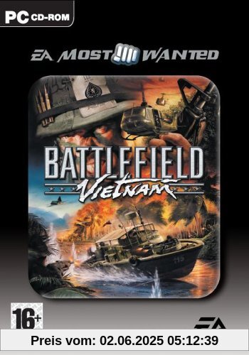 Battlefield Vietnam - (EA Most Wanted), 4 CD's von Dice