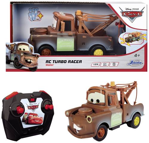 Dickie Toys 203084033 Cars Turbo Racer Mater 1:24 RC Einsteiger Modellauto Elektro Einsatzfahrzeug Dickie Toys 203084033 Cars Turbo Racer Mater 1:24 RC Einsteiger Modellauto Elektro Einsatzfahrzeug von Dickie Toys