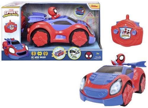 Dickie Toys 203225000 Spidey Web Racer 1:18 RC Einsteiger Modellauto Elektro Straßenmodell von Dickie Toys