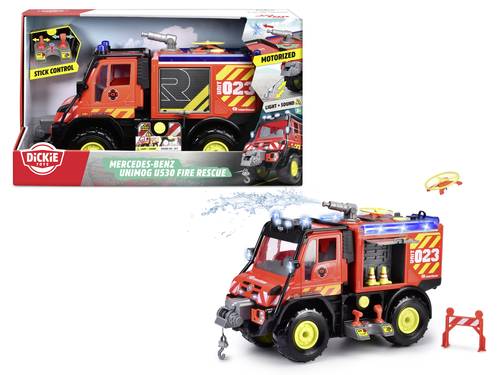 Dickie Toys Einsatzfahrzeug Modell Mercedes Benz Unimog U530 Fire Rescue Fertigmodell Einsatzfahrzeu Dickie Toys Einsatzfahrzeug Modell Mercedes Benz Unimog U530 Fire Rescue Fertigmodell Einsatzfahrzeu von Dickie Toys