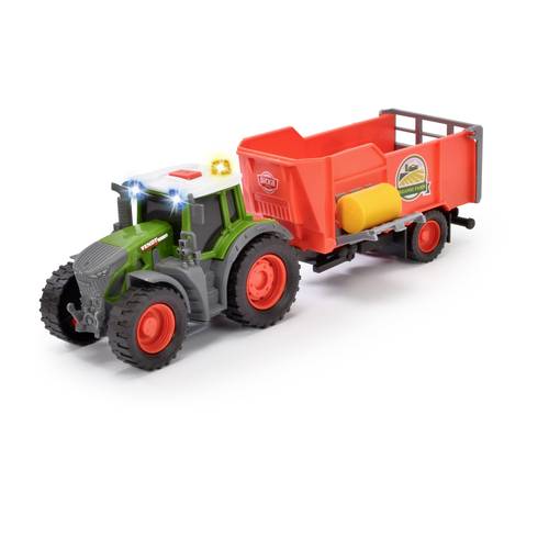 Dickie Toys Fendt Traktor mit Anhänger Fertigmodell Landwirtschafts Modell von Dickie Toys