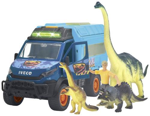 Dickie Toys LKW Modell Dino World Lab Fertigmodell LKW Modell von Dickie Toys