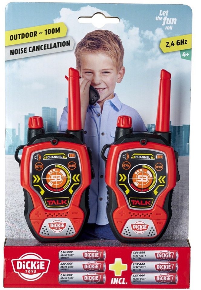 Dickie Toys Walkie Talkie Walkie Talkie Fun 201118195 Dickie Toys Walkie Talkie Walkie Talkie Fun 201118195 von Dickie Toys
