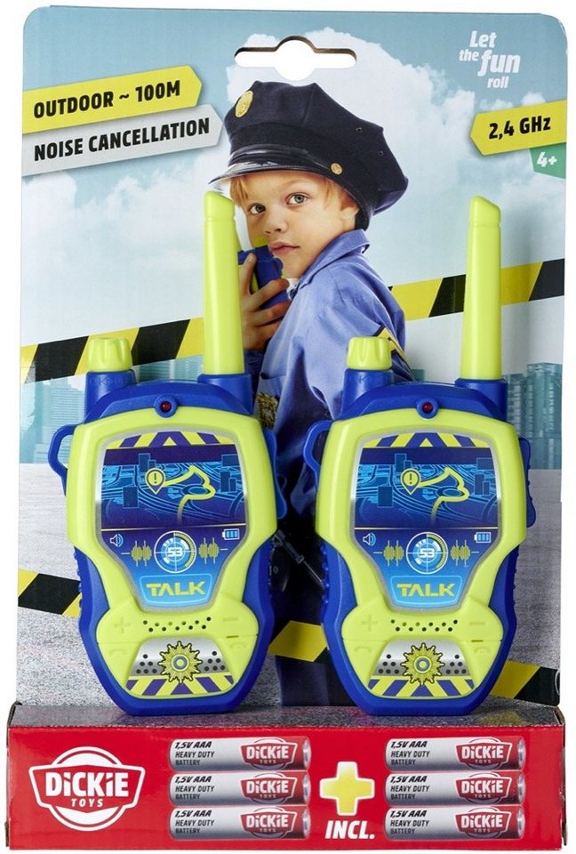 Dickie Toys Walkie Talkie Walkie Talkie Police 201118197 Dickie Toys Walkie Talkie Walkie Talkie Police 201118197 von Dickie Toys