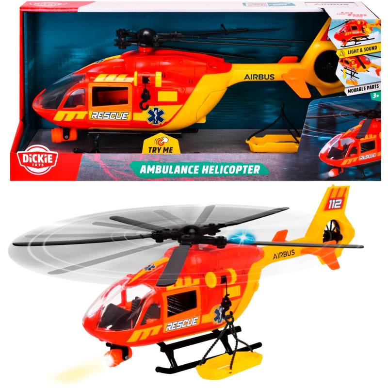 Ambulance Helicopter, Spielfahrzeug von Dickie