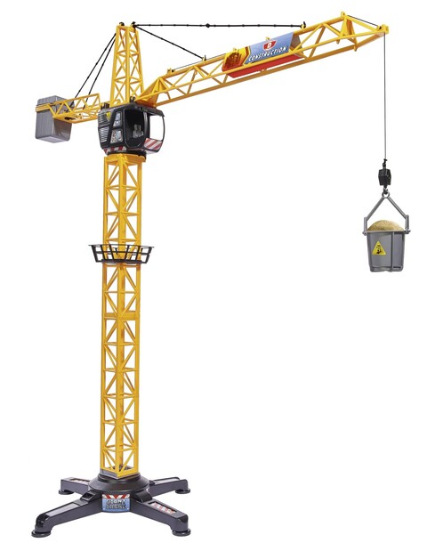 Dickie - Giant Crane inkl. Fernsteuerung, ca. 31x89x101 cm von Dickie